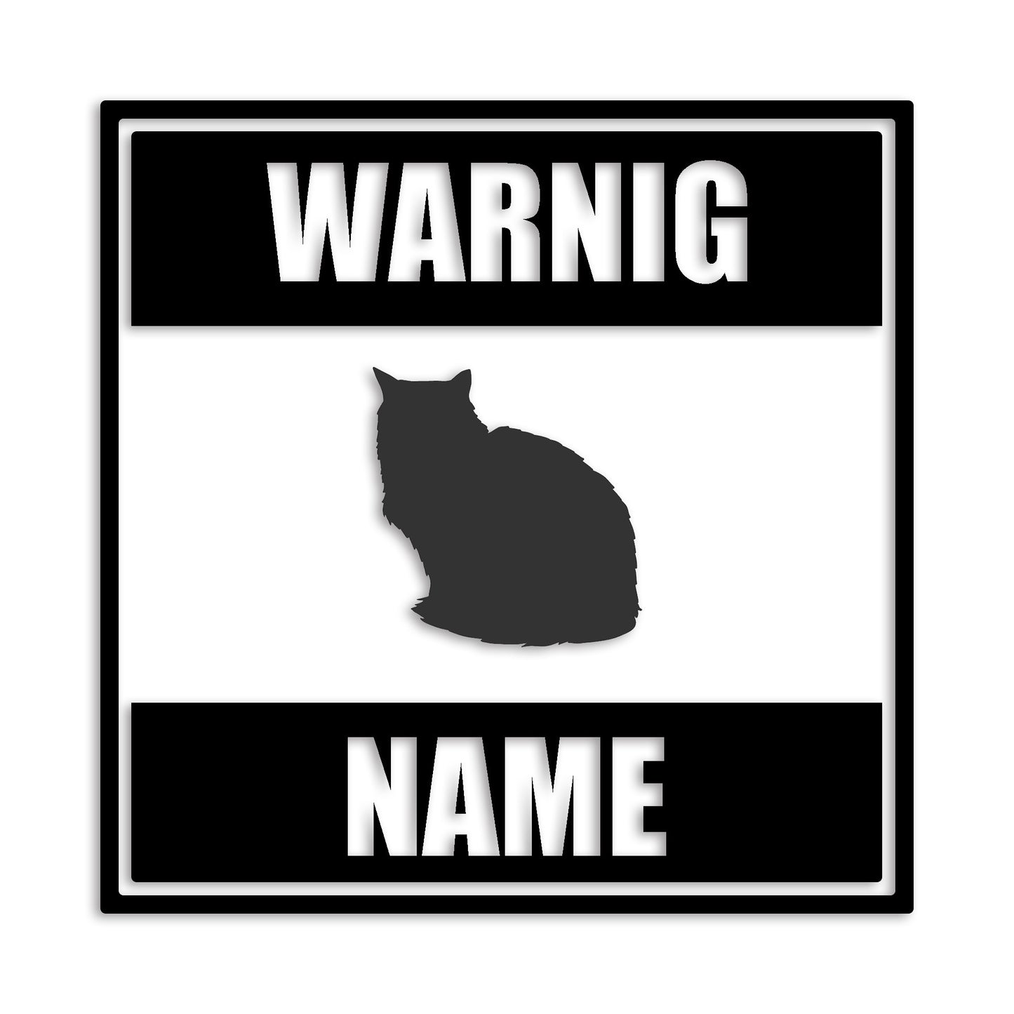 ペルシャ 文字入れ可能 ペット 猫 カッティング ステッカー (st-141-169)