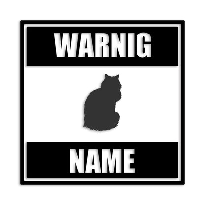 メインクーン 文字入れ可能 ペット 猫 カッティング ステッカー (st-141-173)