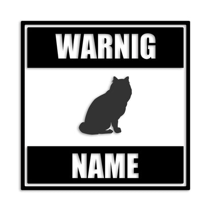 メインクーン 文字入れ可能 ペット 猫 カッティング ステッカー (st-141-174)