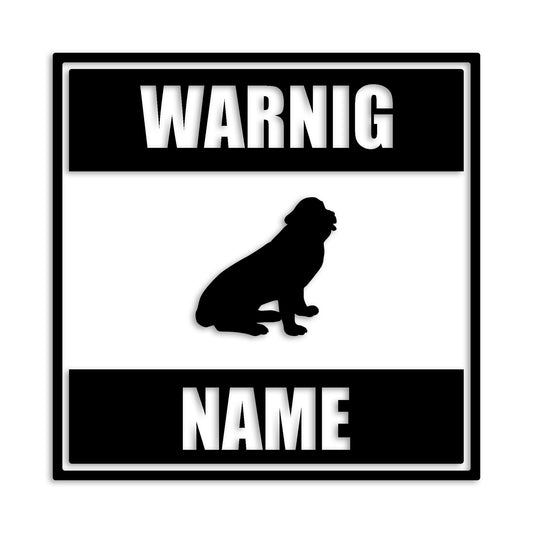 セントバーナード 文字入れ可能 ペット 犬 カッティング ステッカー (st-141-41)