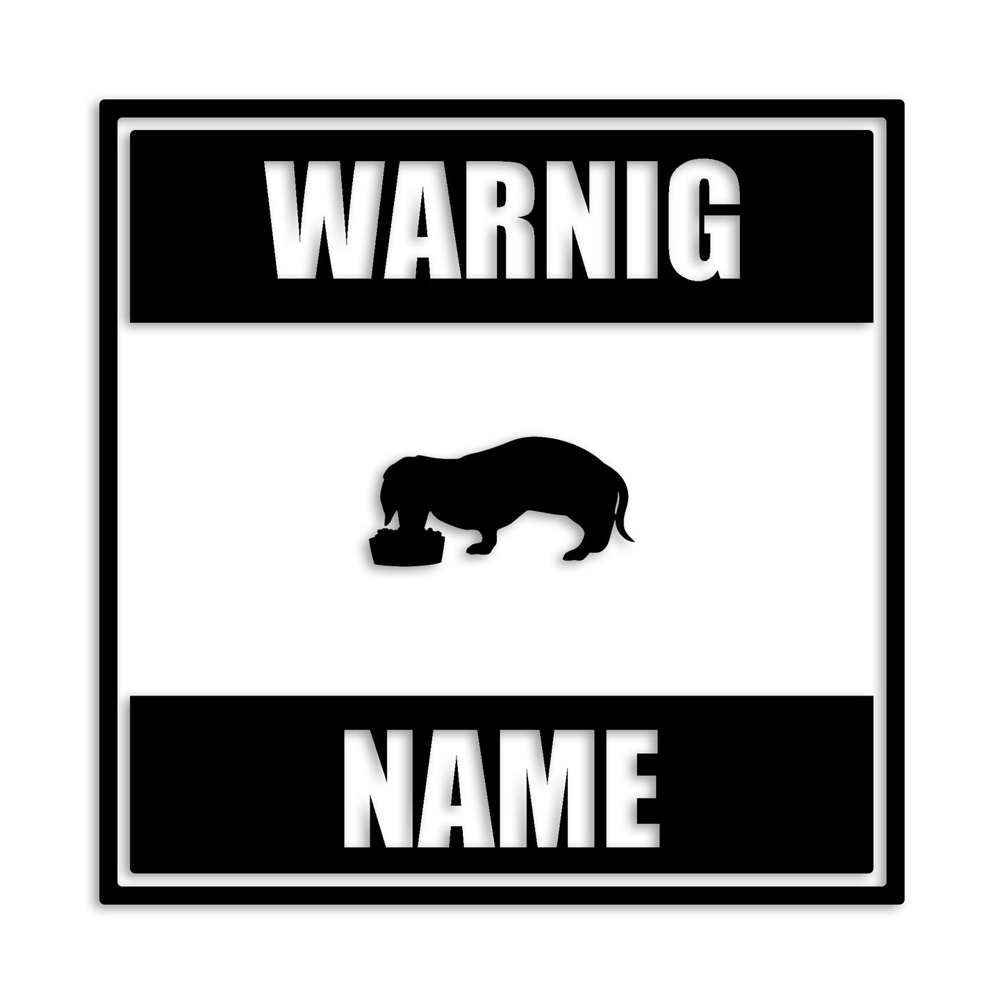 ダックスフンド 文字入れ可能 ペット 犬 カッティング ステッカー (st-141-44)