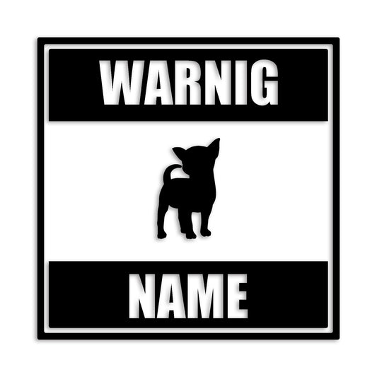 チワワ 文字入れ可能 ペット 犬 カッティング ステッカー (st-141-54)