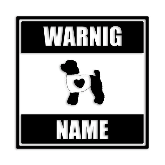 トイプードル 文字入れ可能 ペット 犬 カッティング ステッカー (st-141-55)