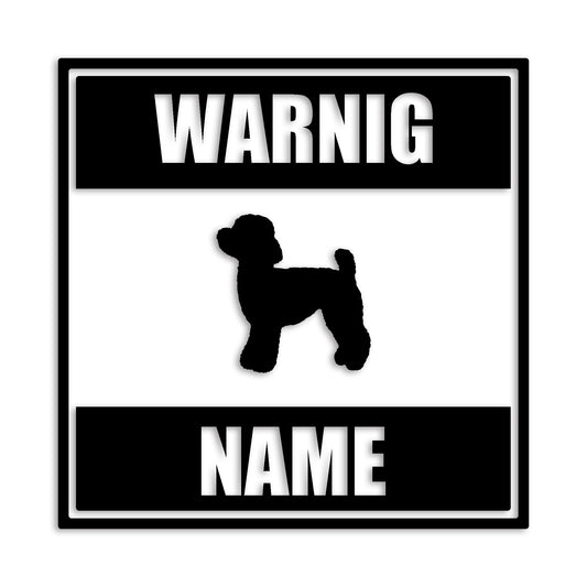 トイプードル 文字入れ可能 ペット 犬 カッティング ステッカー (st-141-56)