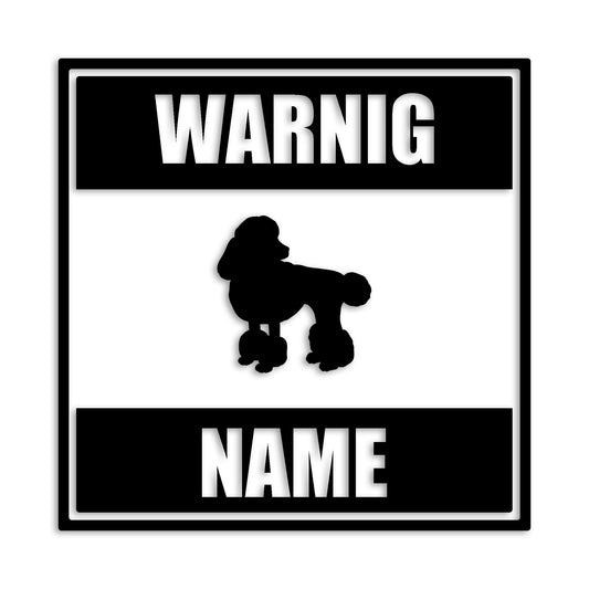 トイプードル 文字入れ可能 ペット 犬 カッティング ステッカー (st-141-59)