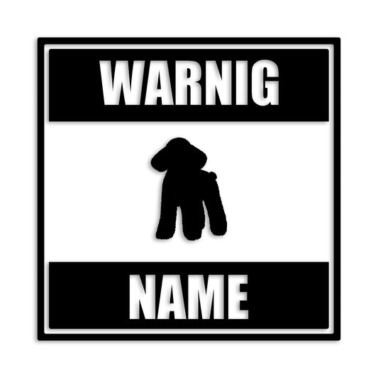 トイプードル 文字入れ可能 ペット 犬 カッティング ステッカー (st-141-60)