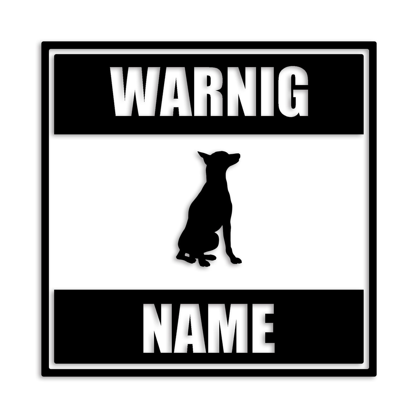 ドーベルマン 文字入れ可能 ペット 犬 カッティング ステッカー (st-141-62)