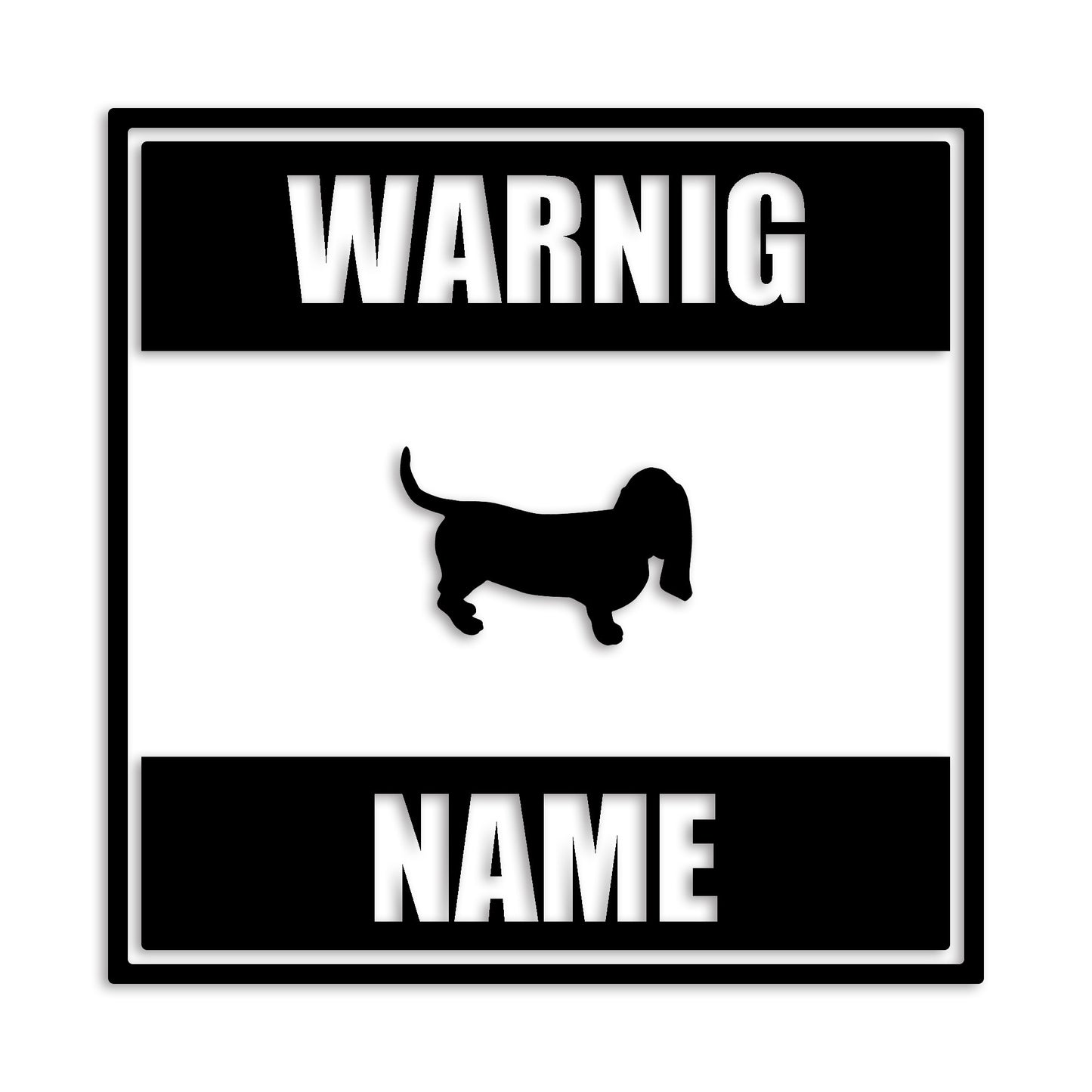 バセットハウンド 文字入れ可能 ペット 犬 カッティング ステッカー (st-141-68)