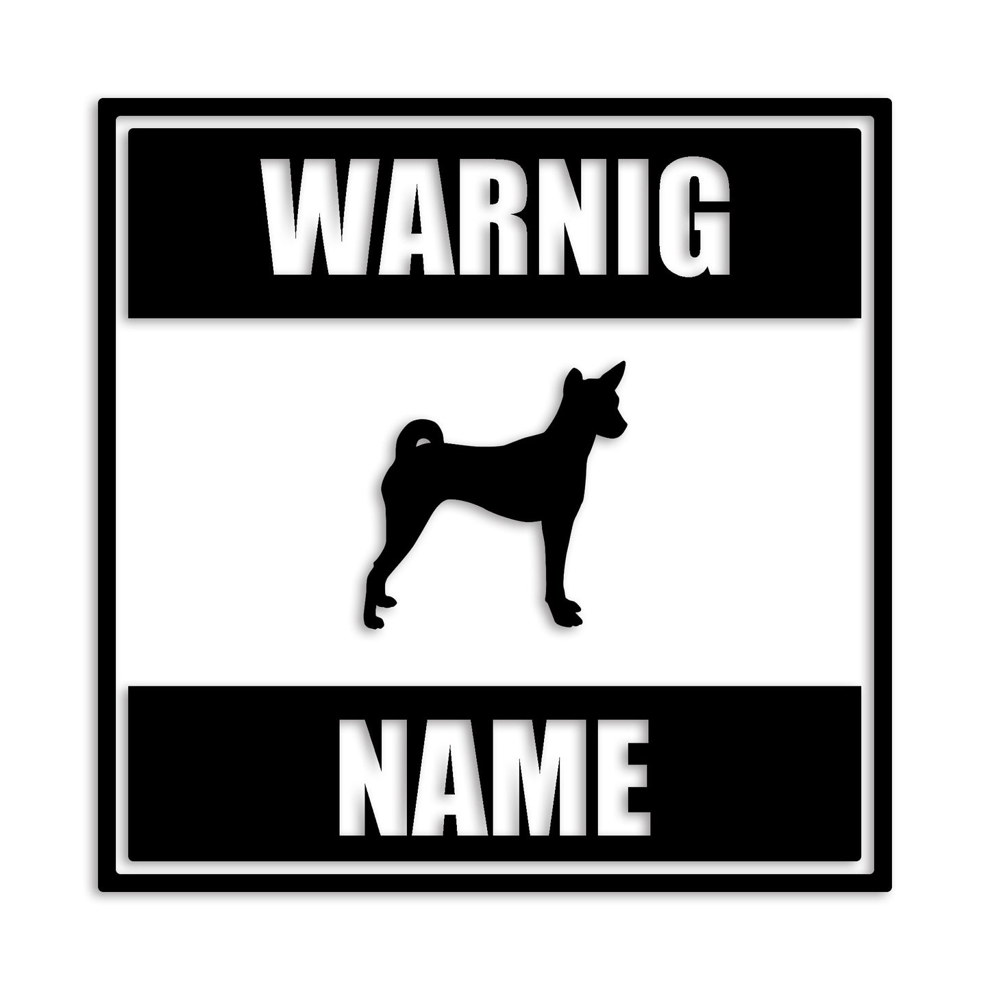 バセンジー 文字入れ可能 ペット 犬 カッティング ステッカー (st-141-69)