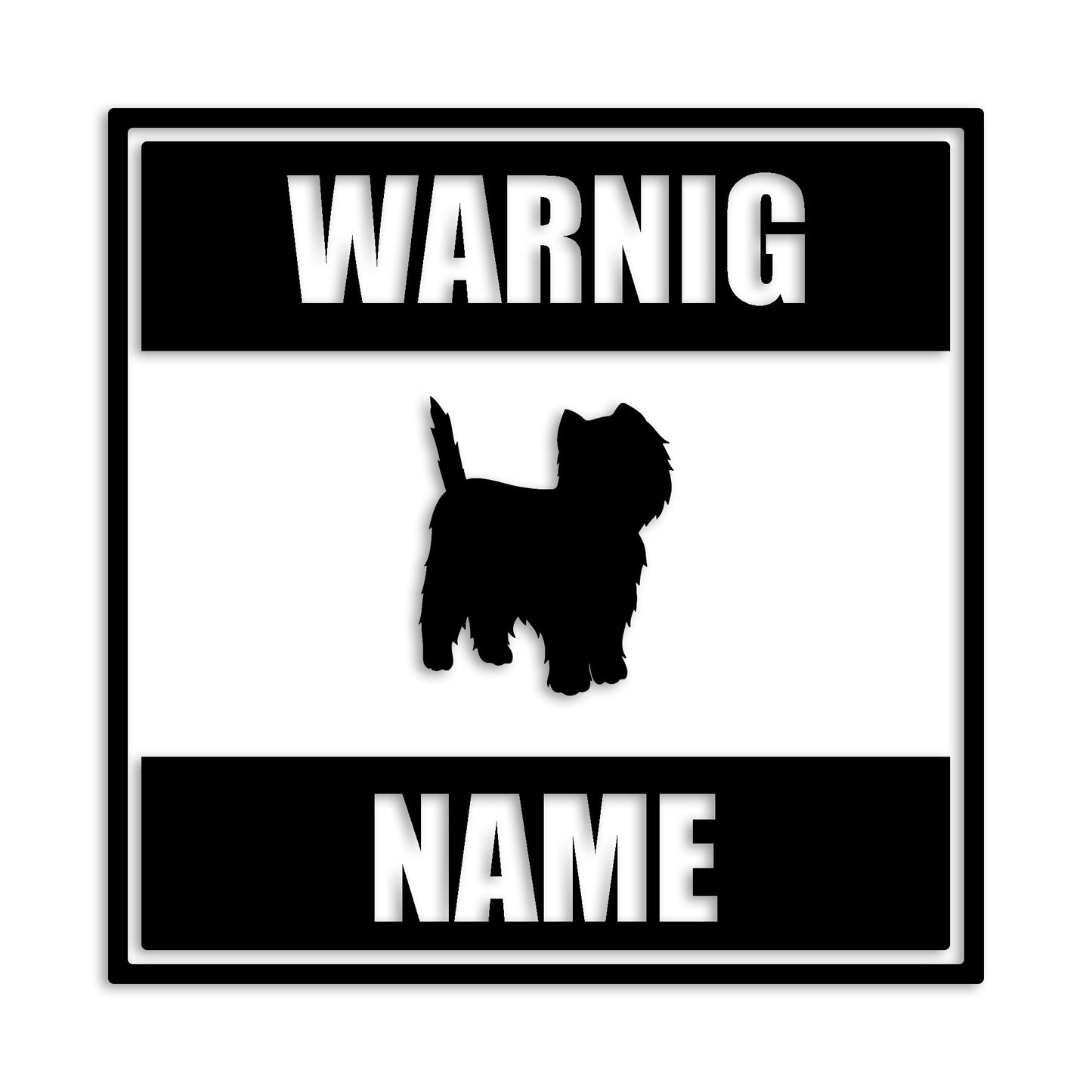 ウエストハイランドテリア 文字入れ可能 ペット 犬 カッティング ステッカー (st-141-9)