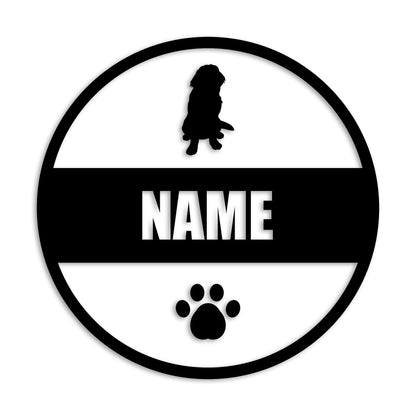 ラブラドールレトリバー 文字入れ可能 ペット 犬 カッティング ステッカー (st-142-116)