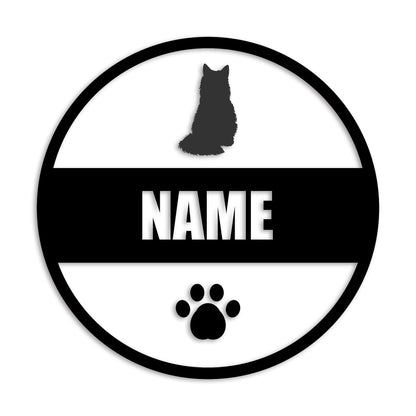 ソマリ 文字入れ可能 ペット 猫 カッティング ステッカー (st-142-157)