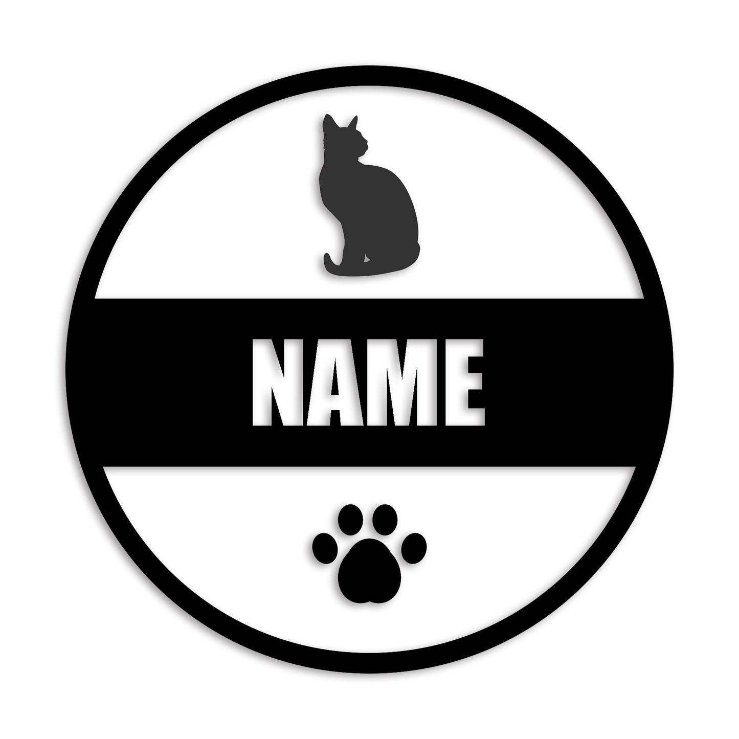 トンキニーズ 文字入れ可能 ペット 猫 カッティング ステッカー (st-142-160)