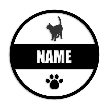 トンキニーズ 文字入れ可能 ペット 猫 カッティング ステッカー (st-142-161)