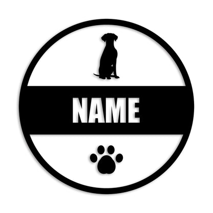 ダルメシアン 文字入れ可能 ペット 犬 カッティング ステッカー (st-142-46)