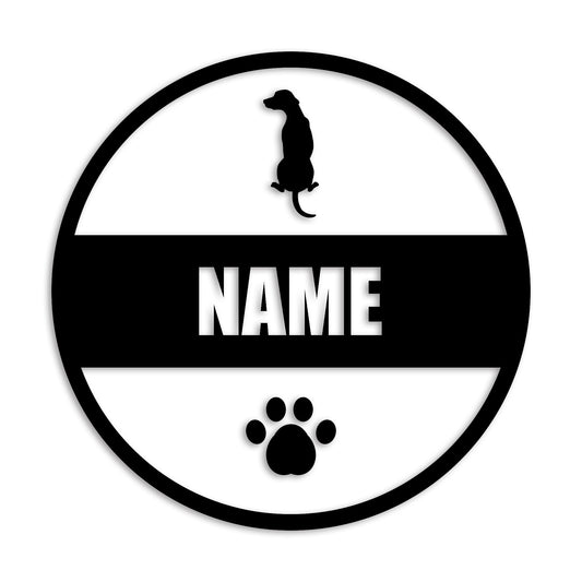 ダルメシアン 文字入れ可能 ペット 犬 カッティング ステッカー (st-142-47)