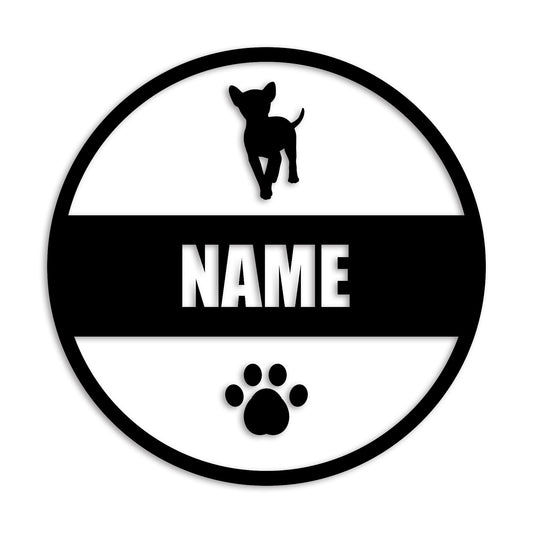 バセンジー 文字入れ可能 ペット 犬 カッティング ステッカー (st-142-71)