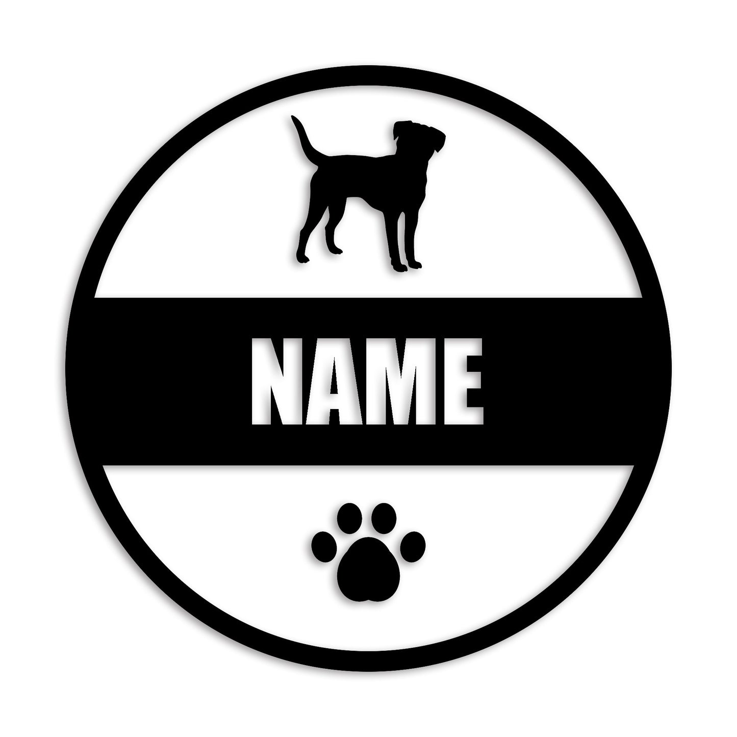 ボーダーテリア 文字入れ可能 ペット 犬 カッティング ステッカー (st-142-96)