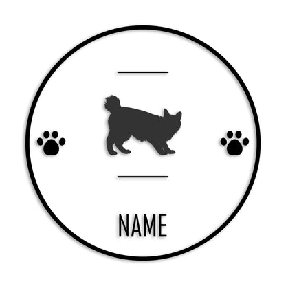 アメリカンボブテイル 文字入れ可能 ペット 猫 カッティング ステッカー (st-143-138)