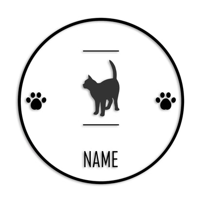 トンキニーズ 文字入れ可能 ペット 猫 カッティング ステッカー (st-143-161)