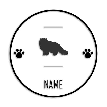 ヒマラヤン 文字入れ可能 ペット 猫 カッティング ステッカー (st-143-166)