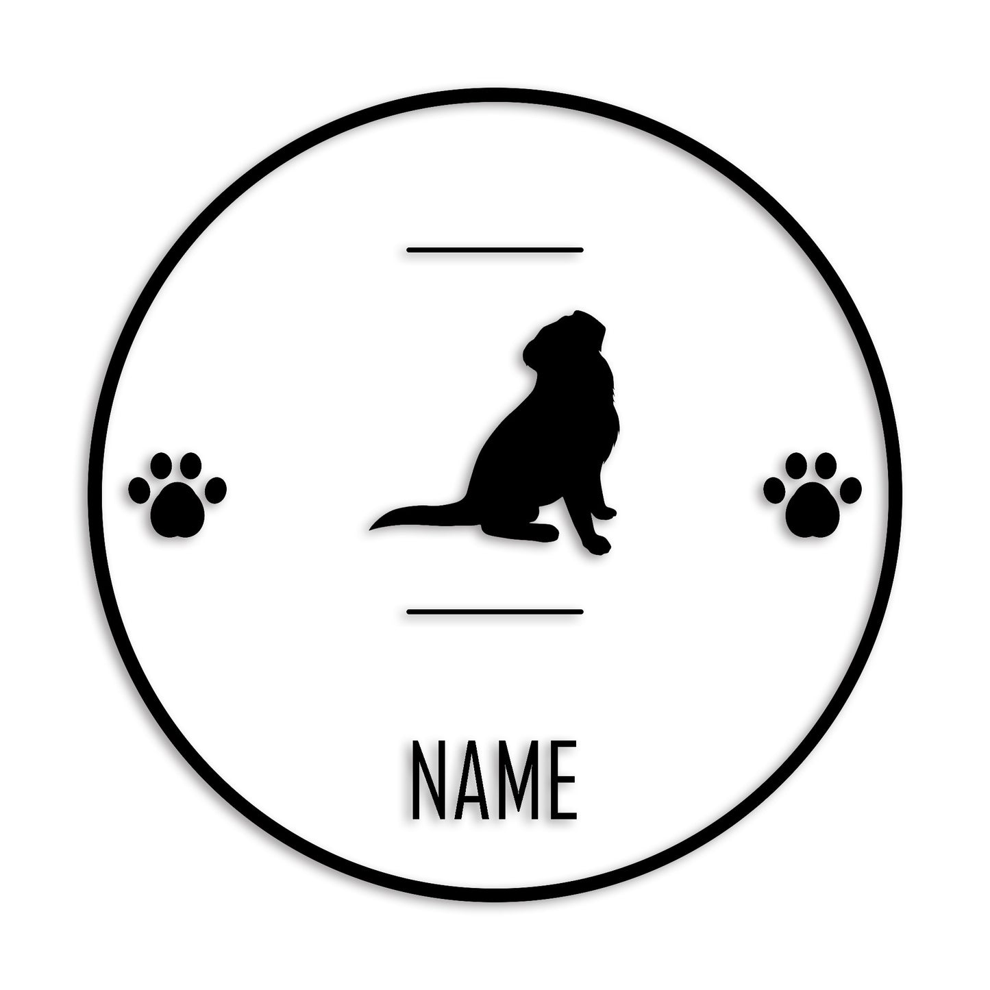 バーニーズマウンテンド 文字入れ可能 ペット 犬 カッティング ステッカー (st-143-64)