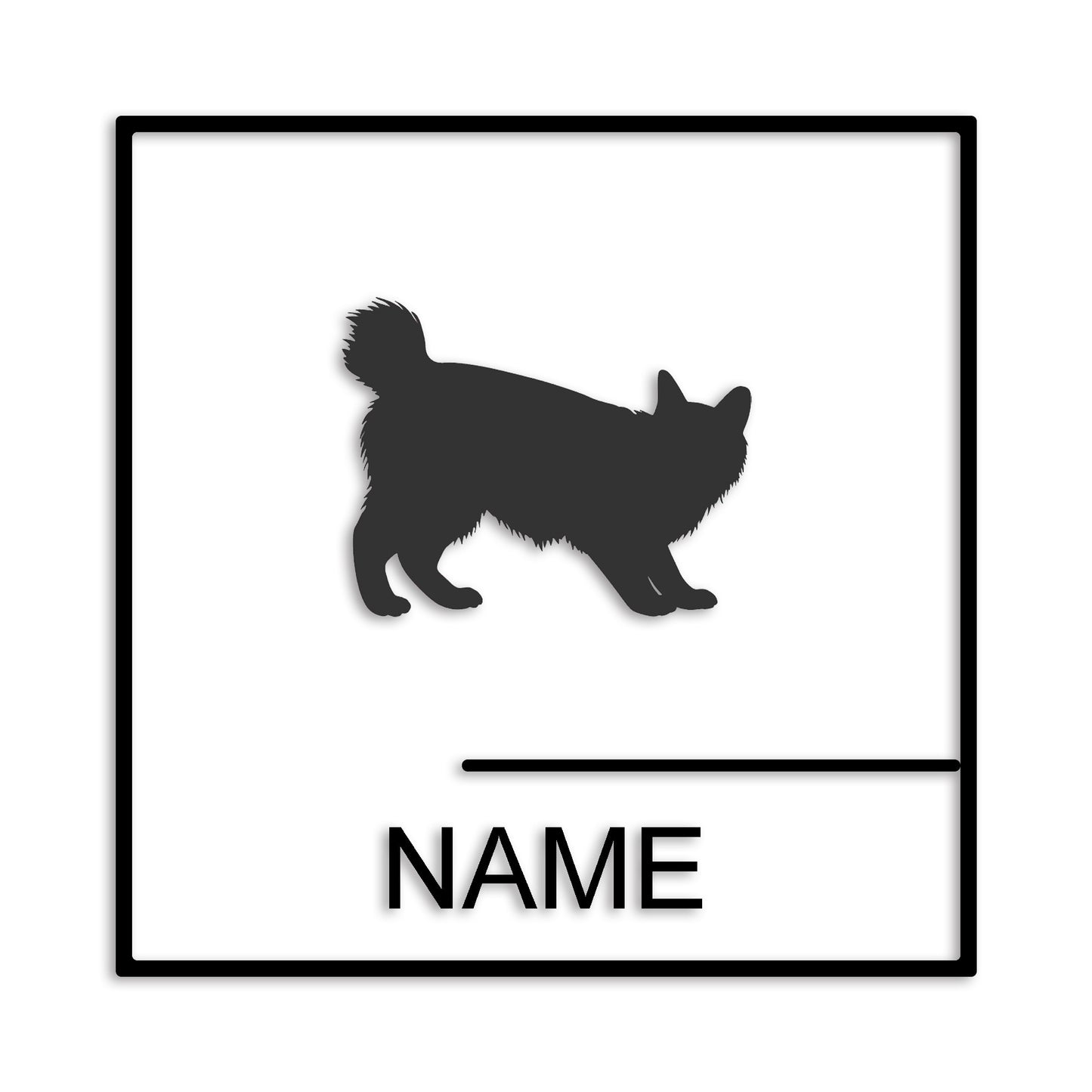 アメリカンボブテイル 文字入れ可能 ペット 猫 カッティング ステッカー (st-144-138)