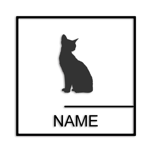 デボンレックス 文字入れ可能 ペット 猫 カッティング ステッカー (st-144-159)