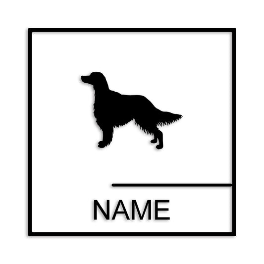 アイリッシュセッター 文字入れ可能 ペット 犬 カッティング ステッカー (st-144-2)