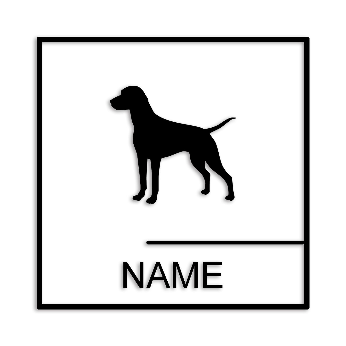 ダルメシアン 文字入れ可能 ペット 犬 カッティング ステッカー (st-144-45)