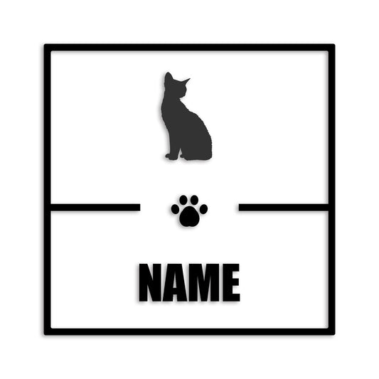 デボンレックス 文字入れ可能 ペット 猫 カッティング ステッカー (st-145-159)