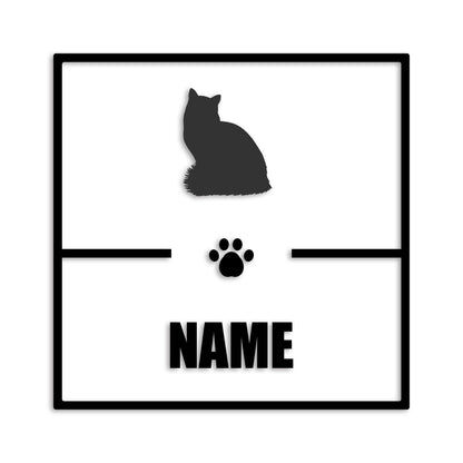 ラグドール 文字入れ可能 ペット 猫 カッティング ステッカー (st-145-175)