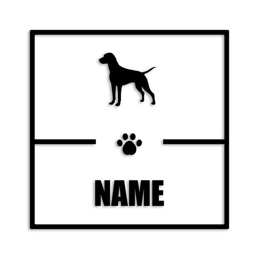 ダルメシアン 文字入れ可能 ペット 犬 カッティング ステッカー (st-145-45)