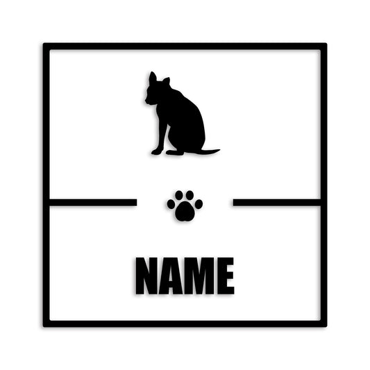 ブルテリア 文字入れ可能 ペット 犬 カッティング ステッカー (st-145-86)