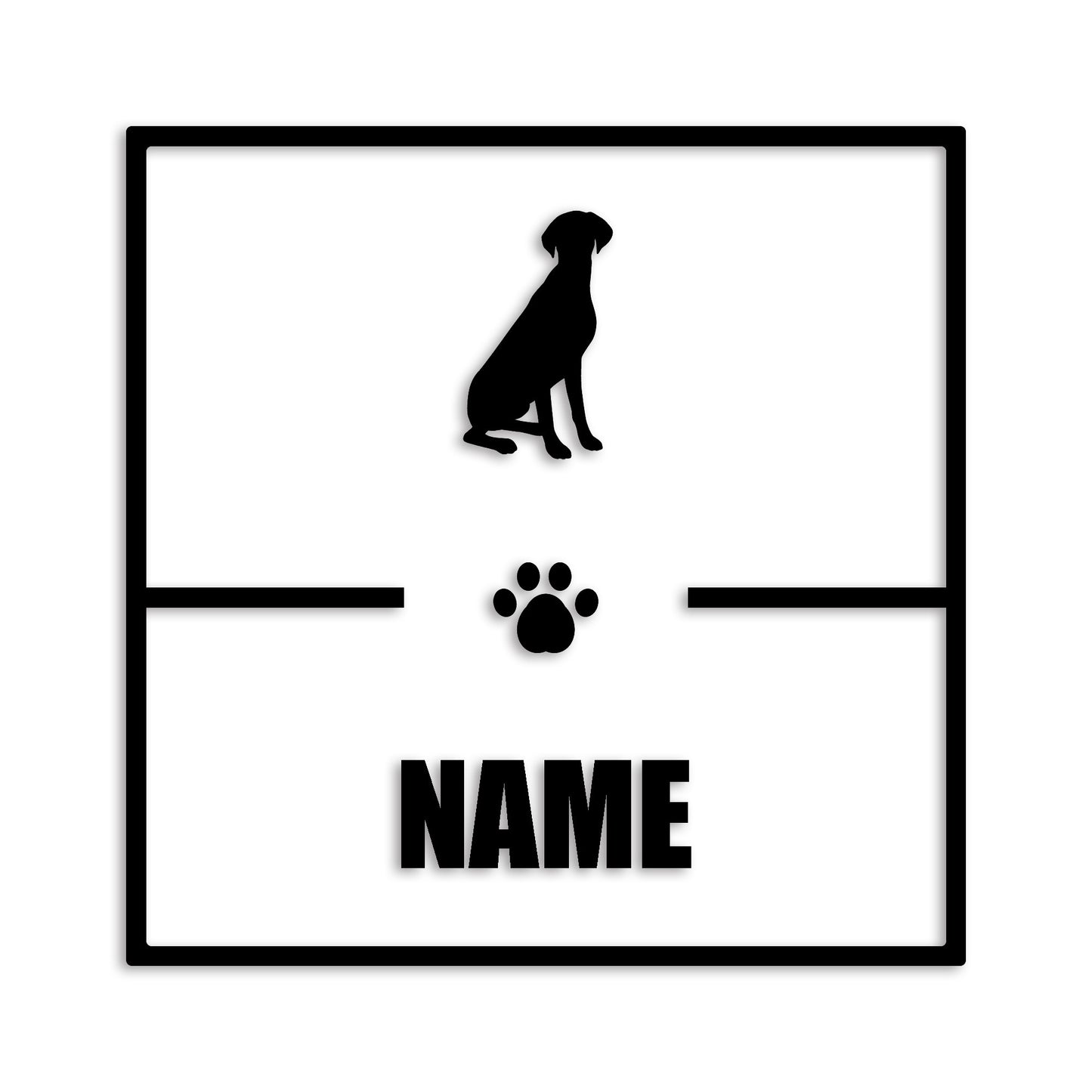 ポインター 文字入れ可能 ペット 犬 カッティング ステッカー (st-145-91)