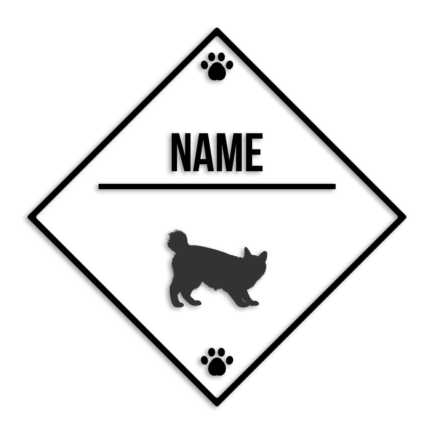 アメリカンボブテイル 文字入れ可能 ペット 猫 カッティング ステッカー (st-146-138)