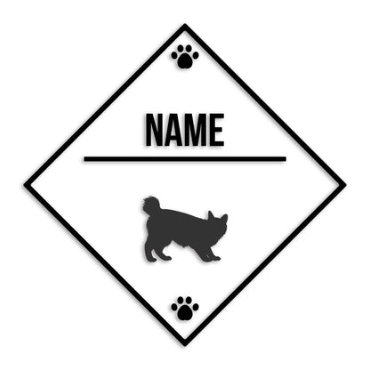 アメリカンボブテイル 文字入れ可能 ペット 猫 カッティング ステッカー (st-146-138)