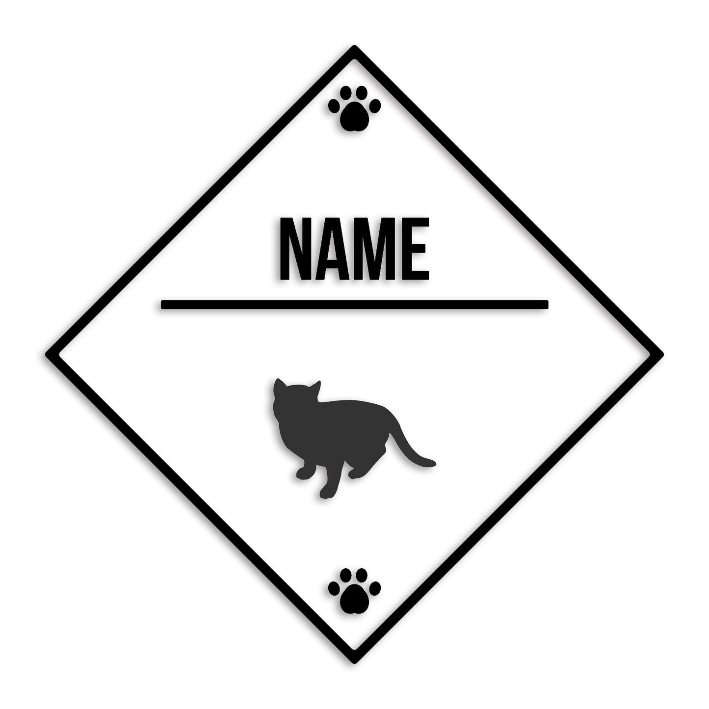 シャルトリュー 文字入れ可能 カッティングステッカー st-146-152