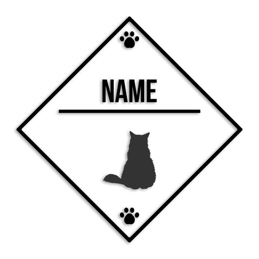 ノルウェージャンフォレストキャット 文字入れ可能 ペット 猫 カッティング ステッカー (st-146-162)