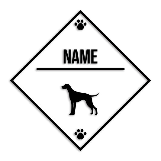 ポインター 文字入れ可能 ペット 犬 カッティング ステッカー (st-146-94)