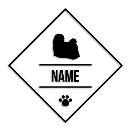 マルチーズ 文字入れ可能 ペット 犬 カッティング ステッカー (st-147-106)