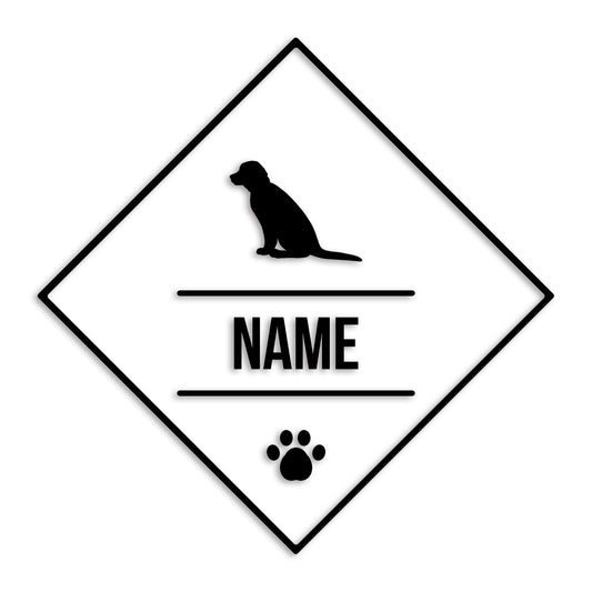 ラブラドールレトリバー 文字入れ可能 ペット 犬 カッティング ステッカー (st-147-115)