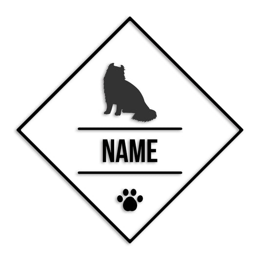 アメリカンカール 文字入れ可能 ペット 猫 カッティング ステッカー (st-147-133)