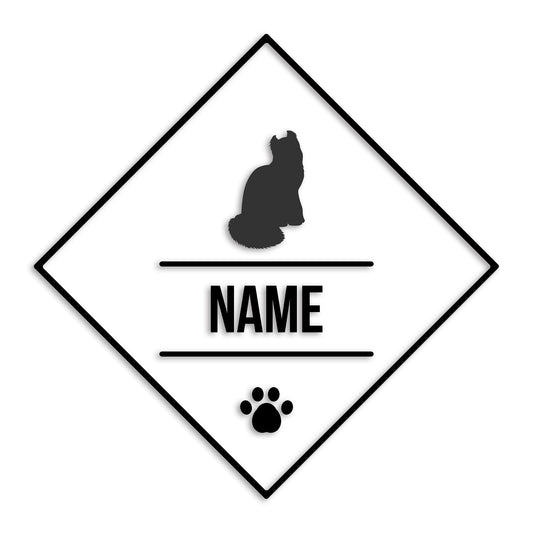 アメリカンカール 文字入れ可能 ペット 猫 カッティング ステッカー (st-147-134)