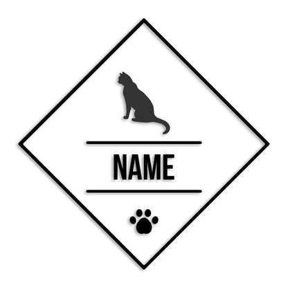 アメリカンショートヘアー 文字入れ可能 ペット 猫 カッティング ステッカー (st-147-136)