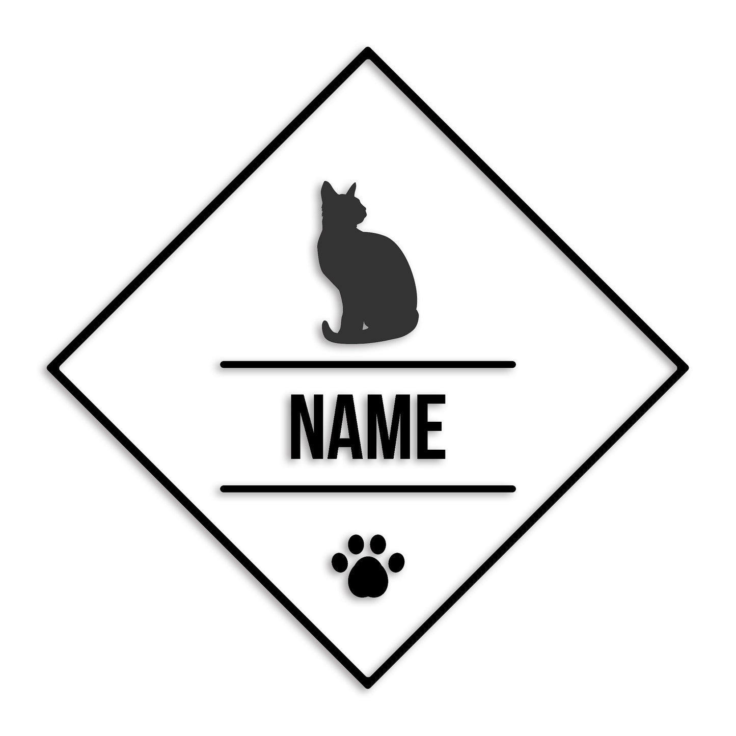 トンキニーズ 文字入れ可能 ペット 猫 カッティング ステッカー (st-147-160)