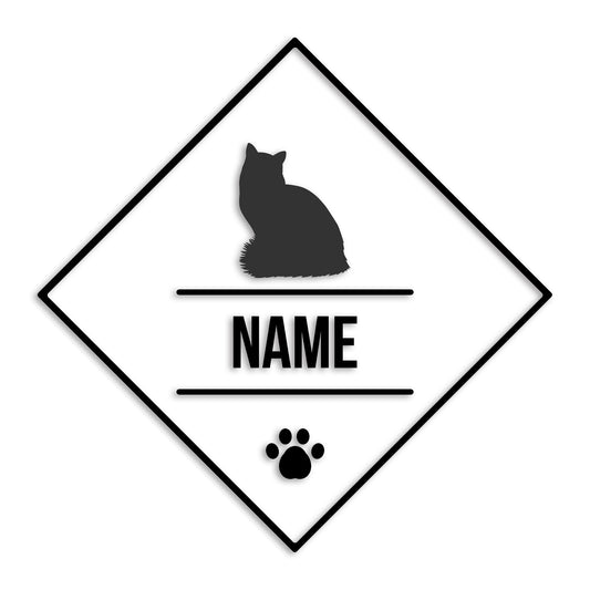 ラグドール 文字入れ可能 ペット 猫 カッティング ステッカー (st-147-175)