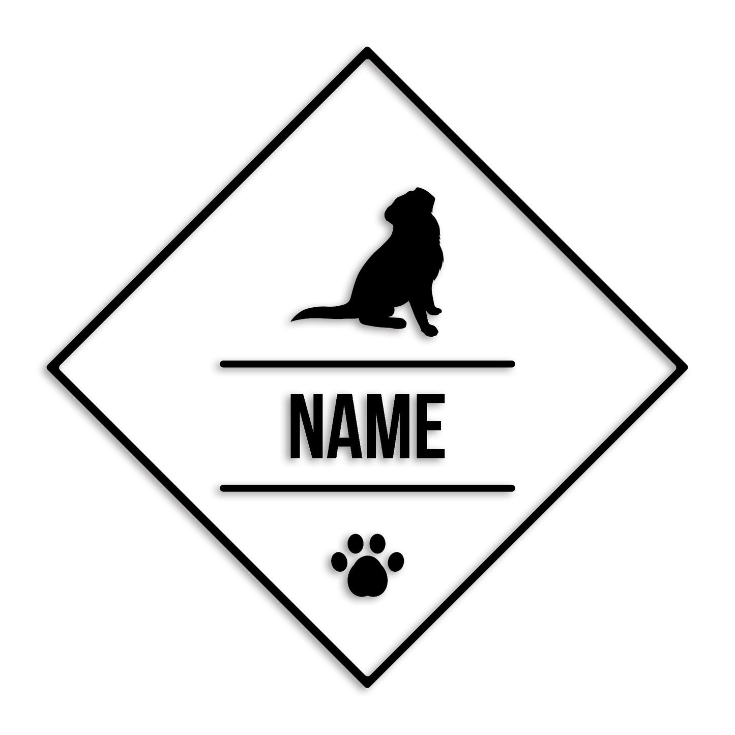 バーニーズマウンテンド 文字入れ可能 ペット 犬 カッティング ステッカー (st-147-64)