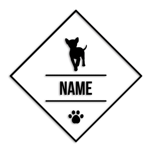 バセンジー 文字入れ可能 ペット 犬 カッティング ステッカー (st-147-71)