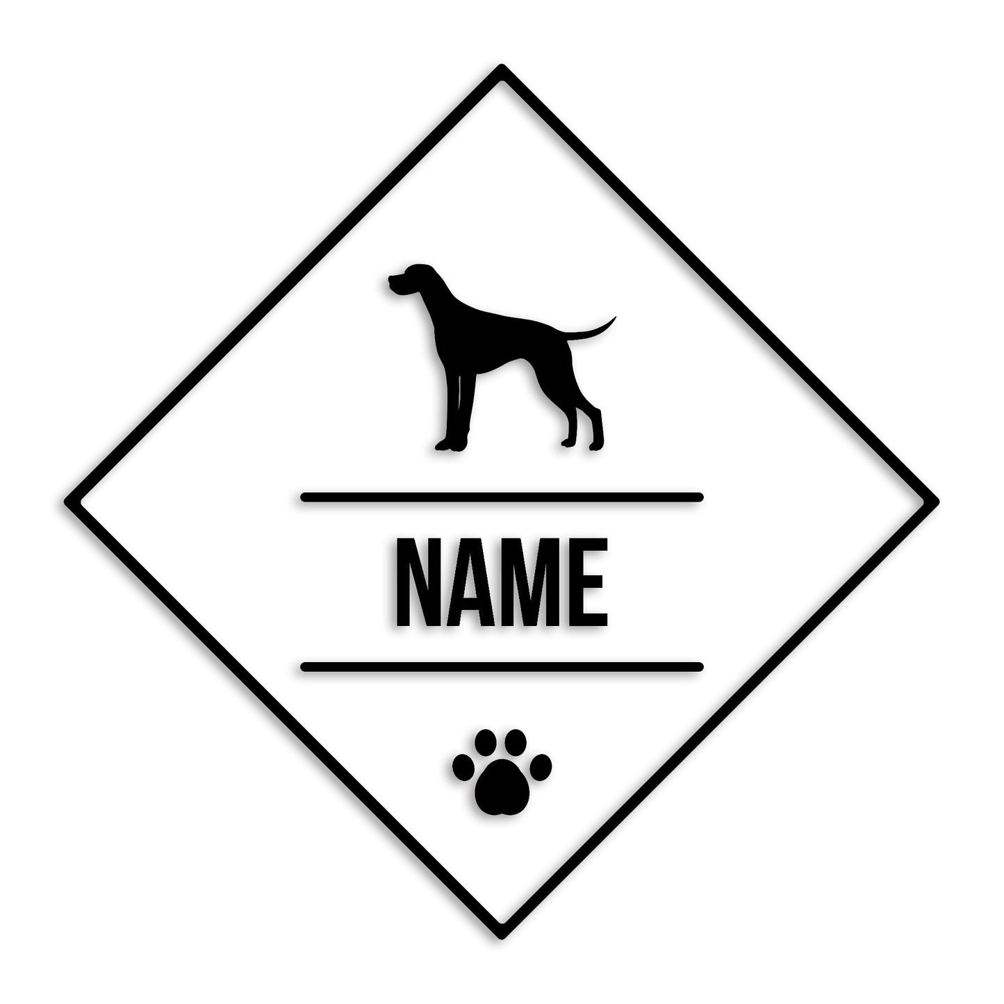 ポインター 文字入れ可能 ペット 犬 カッティング ステッカー (st-147-94)